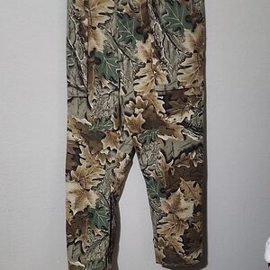 10X Rainwear Advantage Thinsulate Camo Pants Size XL 40-42 Vintage USA